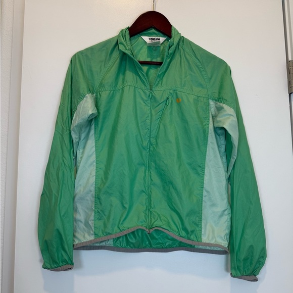 Pearl Izumi Lightweight Green Windbreaker Jacket: cycling, biking, athletic - Picture 1 of 5